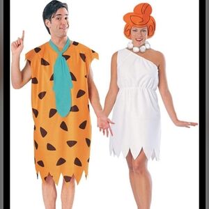 Flintstones couples costume - Fred and Wilma Large & XL
